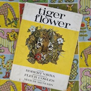 Tiger Flower  |  Vintage Children's Book